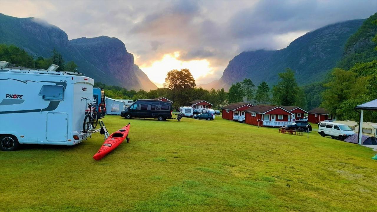 Wathne Camping Bjørheimsbygda Exterior foto