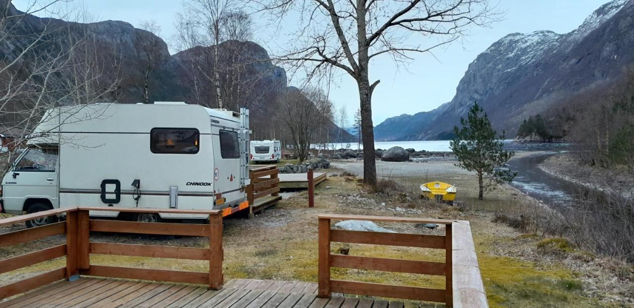 Wathne Camping Bjørheimsbygda Exterior foto